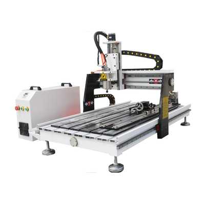 4 CNC van de asdesktop CNC van de Router 3D Roterende As Router