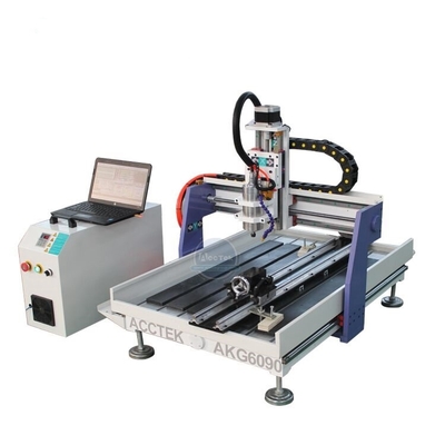 3 ascnc Router met Roterende Cnc van de As Kleine Desktop Router
